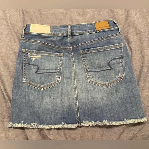 American Eagle Ripped Denim Skirt - Picture 3 of 4